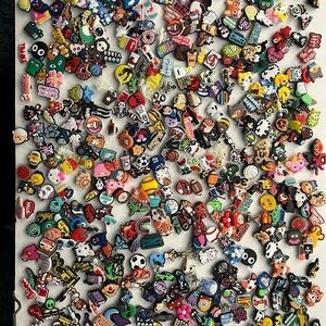10 pack Mystery Mix Pvc Shoe Charm Jibbitz